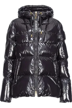 Pinko Jakke, Dame, Sort, L, Uld, Vinterjakke