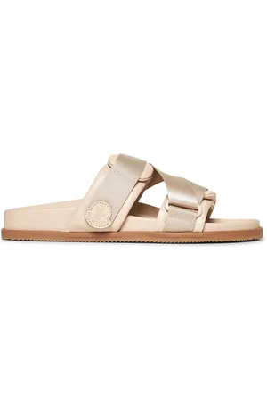 Moncler Sko, Dame, Lyserød, 40 EU, Læder, Rosa Slip-On Læder Sneakers