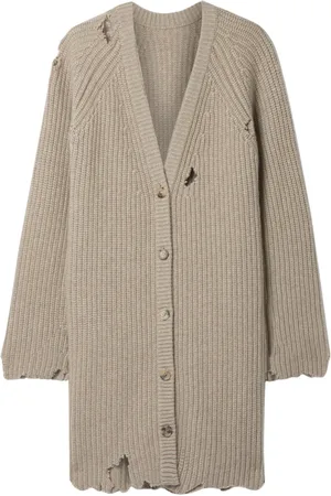 Khaite Strik, Dame, , S, Rory Distressed Cardigan