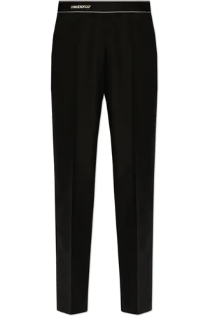 Casablanca Bukser, Dame, Sort, S, Polyester, Creased Bukser