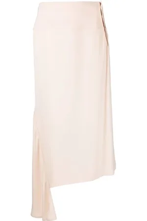 Jil Sander Nederdel, Dame, Lyserød, M, Asymmetrisk nederdel