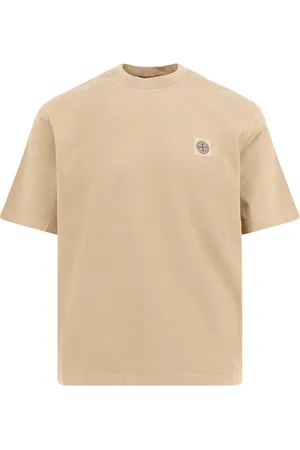 Stone Island Top, Herre, , S, Bomuld, Logo Patch Bomulds T-shirt