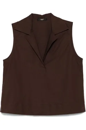 SEVENTY BY SERGIO TEGON Top, Dame, Brun, S, Mørkebrun Top til Mænd