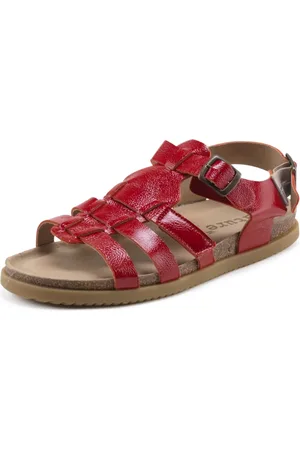 Nature Sko, Dame, Rød, 37 EU, Mette Sandal Leather