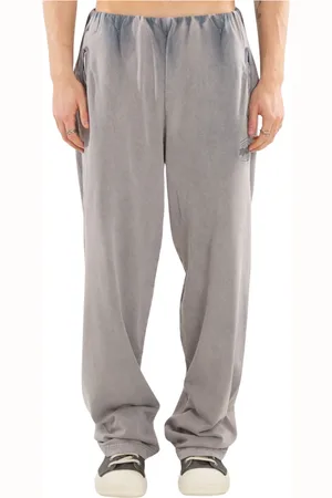 Diesel Bukser, Herre, Grå, L, Vaskede Sweatpants i 61T