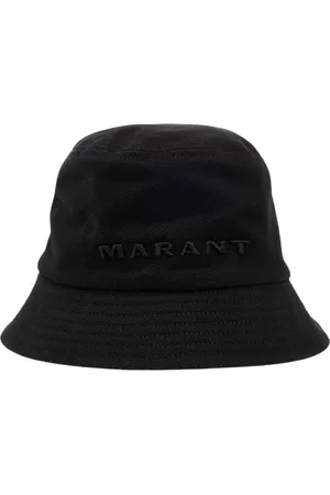 Isabel Marant Tilbehør, Herre, Sort, 58 CM, Bomuld, Haley Bucket Hat