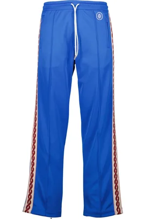 Drôle de Monsieur Bukser, Herre, Blå, L, Blå Track Vævet Sweatpants