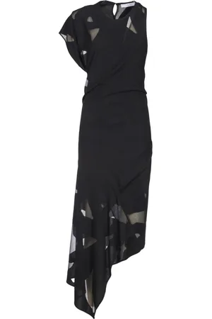 IRO Kjole, Dame, Sort, M, Sheer Maxi Kjole