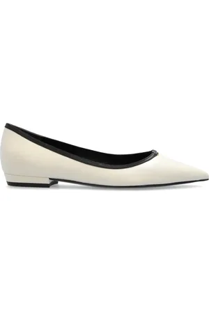 Tory Burch Sko, Dame, , 37 1/2 EU, Uld, Ballerinasko med logo