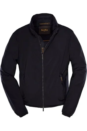 MOORER Jakke, Herre, Blå, 5XL, Uld, Navy Giove Jakke