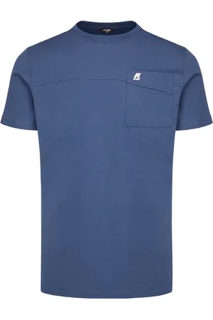K-Way Top, Herre, Blå, S, Uld, 732 Indigo T-Shirt