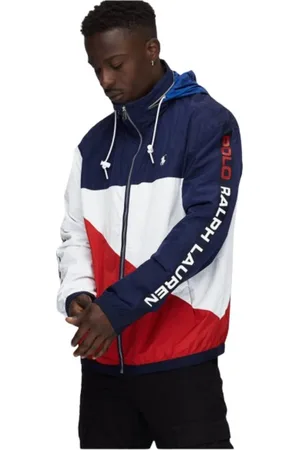Ralph Lauren Jakke, Herre, Flerfarvet, XL, Uld, Hooded Jacket