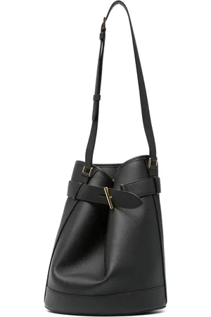 Tom Ford Taske, Dame, Sort, ONE SIZE, Uld, Grain Leather Tara Medium Bucket