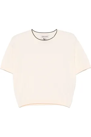 SEMICOUTURE Top, Dame, , L, Bomuld, Bomuldssweater til Kvinder