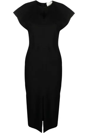 Isabel Marant Kjole, Dame, Sort, L, Hamp, Sort Pencil Kjole