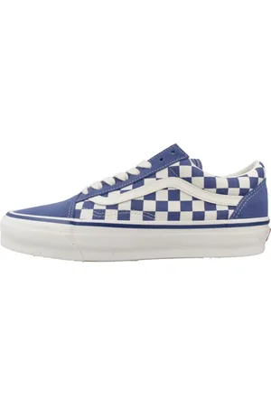 Vans Sko, Herre, Blå, 40 EU, Ternede Old Skool Sneakers
