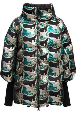 La DoubleJ Jakke, Dame, Grøn, XL, Polyester, Vendbar St. Moritz Jakke