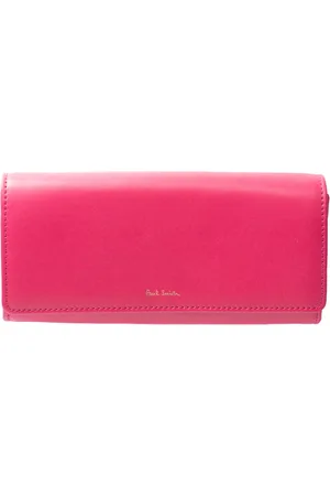 Paul Smith Tilbehør, Dame, Lyserød, ONE SIZE, Læder, Simpel Læder Trifold