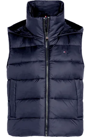 Tommy Hilfiger Jakke, Herre, Blå, 2XL, Nylon, Letvægts Nylonjakke
