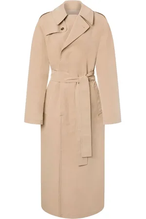 Serafini Frakke, Dame, , S, Uld, Trenchcoat med Bælte
