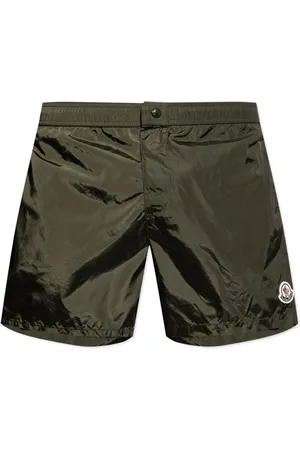 Moncler Badetøj, Herre, Grøn, XL, Badebukser med Normal Pasform