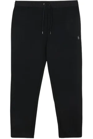 Ralph Lauren Bukser, Herre, Sort, XL, Bomuld, Joggingbukser Regular Fit