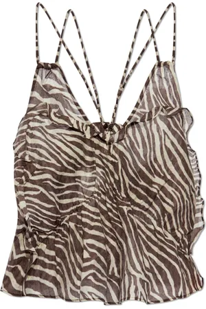 IRO Top, Dame, Brun, XS, Nylon, Vojita Top