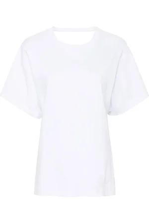 IRO Top, Dame, Hvid, XS, Bomuld, Bomulds T-shirt