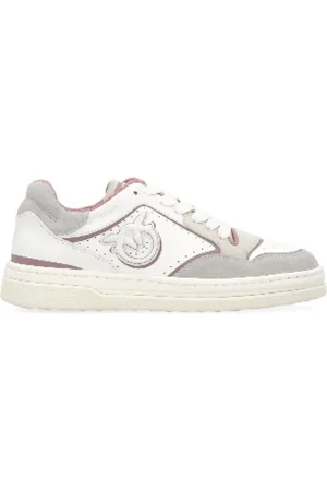 Pinko Sko, Dame, Hvid, 39 EU, Læder, Mandy 08 Sneakers