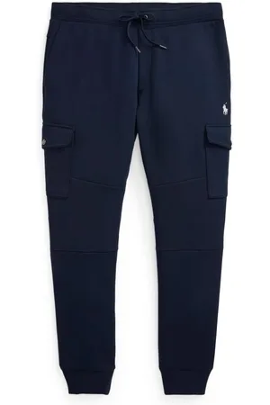 Ralph Lauren Bukser, Herre, Blå, L, Bomuld, Cargo Jogger Bukser med Lommer