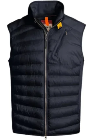 Parajumpers Jakke, Herre, Blå, XL, Uld, Warm Up Hybrid Gilet