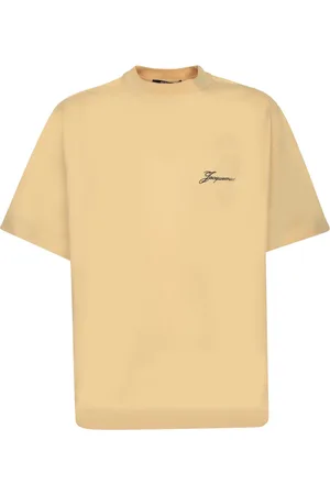 Jacquemus Top, Herre, , L, Bomuld, T-shirt med broderet logo