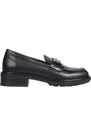 Tommy Hilfiger Sko, Dame, Sort, 40 EU, Læder, Penny Loafer
