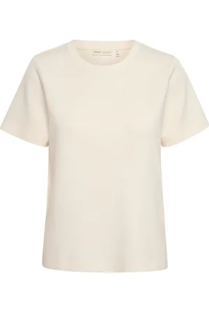 INWEAR Top, Dame, Hvid, L, Uld, Karmen T-Shirt