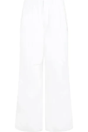 Jil Sander Bukser, Herre, Hvid, L, Bomuld, Cotton Pants