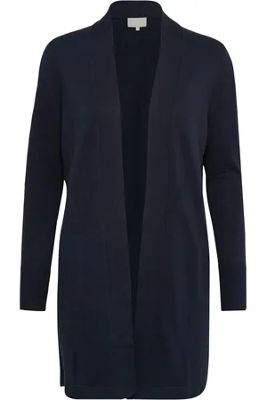 INWEAR Strik, Dame, Blå, 2XL, Renee Cardigan