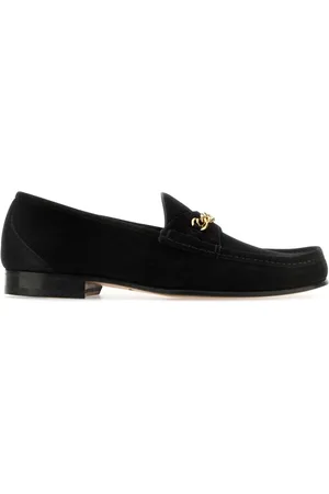 Tom Ford Sko, Herre, Sort, 41 1/2 EU, Bomuld, York Kæde Loafers