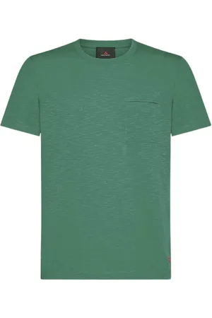 Peuterey Top, Herre, Grøn, S, Kortærmet T-shirt med lomme