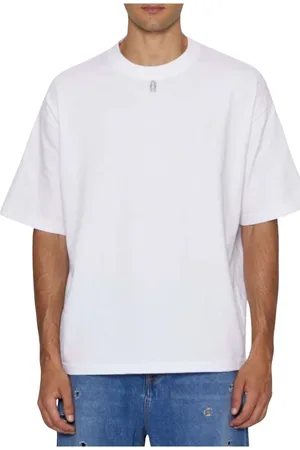 John Richmond Top, Herre, Hvid, XS, Bomuld, Rostok T-Shirt