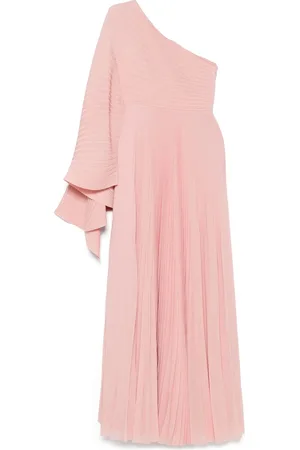 Solace Kjole, Dame, Lyserød, XS, Uld, Bubblegum One-Shoulder Kjole