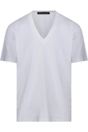 DEPARTMENT FIVE Top, Herre, Hvid, L, Bomuld, Bianco Pitch T-Shirt