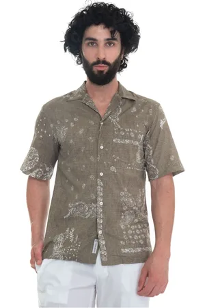 Woolrich Skjorte, Herre, , S, Bomuld, Short Sleeve Shirt