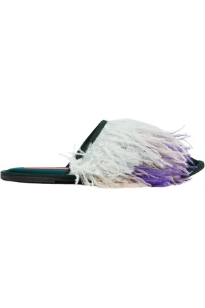 La DoubleJ Sko, Dame, Flerfarvet, XS, Polyester, Plume Slip-ons