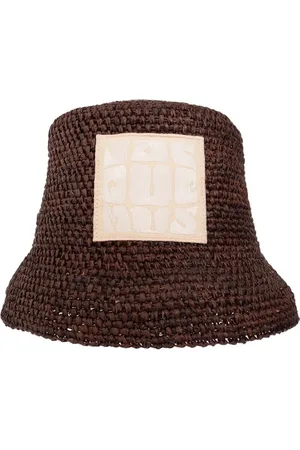 Jacquemus Tilbehør, Dame, Brun, 56 CM, Uld, Ficiu Hat