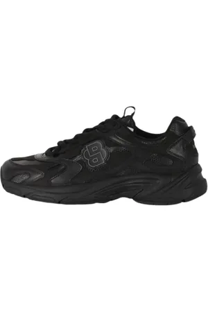 HUGO BOSS Sko, Herre, Sort, 40 EU, Polyester, Levitt Sneakers