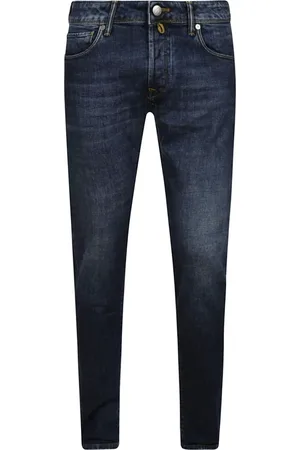 Incotex Jeans, Herre, Blå, W31, Bomuld, Skinny Jeans
