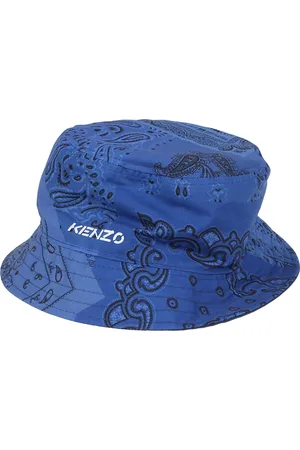 Kenzo Tilbehør, Herre, Blå, M, Uld, Reversibel Bucket Hat