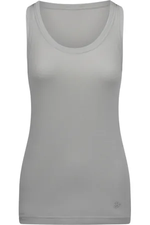 Jil Sander Top, Dame, , M, Bomuld, Lagdelt bomulds tanktop