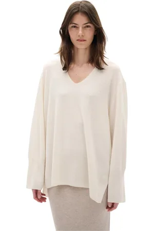 INWEAR Strik, Dame, , S, Uld, V-hals strikket sweater
