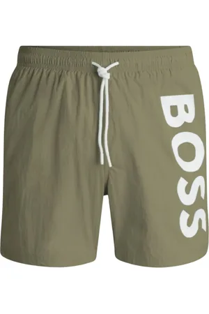 HUGO BOSS Badetøj, Herre, Grøn, XS, Polyester, Octopus Kostume